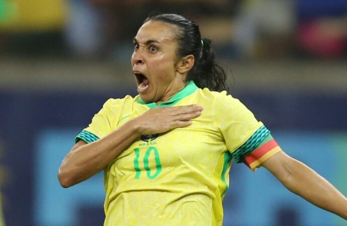 Seleção feminina quer ‘esquecer’ a despedida de Marta nos Jogos