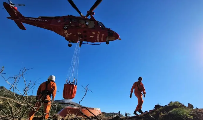 Incêndios Florestais do RJ Marca Aumento de 85% em Comparação Anual