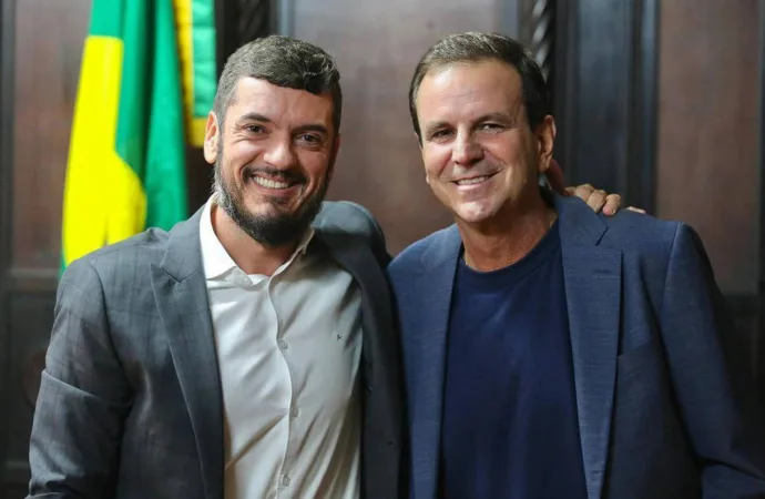Rodrigo Bacellar rebate acusações de Eduardo Paes, expondo rivalidades e alianças no cenário político fluminense
