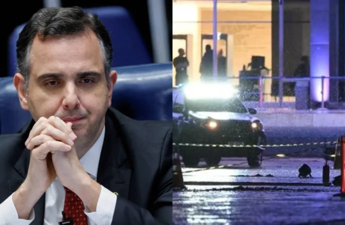 Presidente do Congresso Nacional, Rodrigo Pacheco, condena ato extremista e reforça a importância do combate ao discurso de ódio após incidente trágico em Brasília