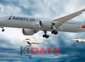 Pânico e Escolta Militar em voo com mais de 200 a Bordo