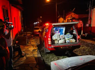 Vítimas de enchente recebem assistência em Pirenópolis