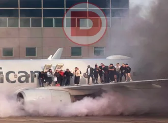 Pânico e Alívio: Incêndio em Avião da American Airlines no Aeroporto de Denver