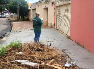 Descarte de lixo em calçadas provoca 3,3 mil notificações em 10 dias