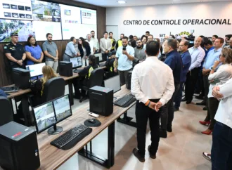 Prefeito Sandro Mabel inaugura central que amplia segurança e mobilidade na capital