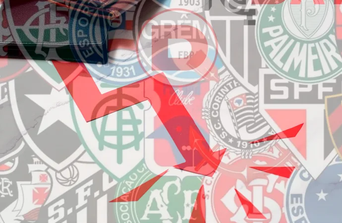 Os 10 Clubes Brasileiros Campeões em Dívidas de 2025