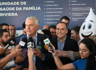 Mabel e Caiado lançam campanha de vacinação contra a Influenza