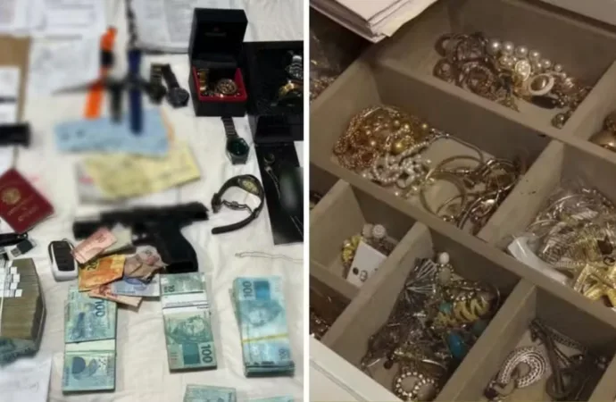 Procurador da Assembleia de Goiás está entre os alvos de operação contra fraude de impostos e tem quase R$ 200 mil apreendidos em casa, diz polícia