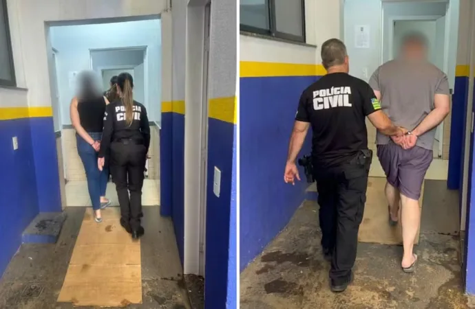 Mãe e pai são presos suspeitos de tortura e maus-tratos contra filha de 4 anos