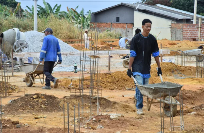 Três novos CMEIs começam a ser construídos em Aparecida pela gestão Vilela