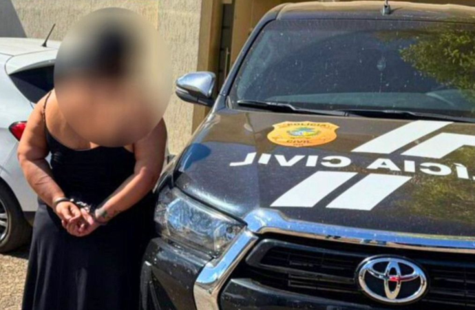 Foragida por latrocínio e ocultação de cadáver é capturada em Goiás