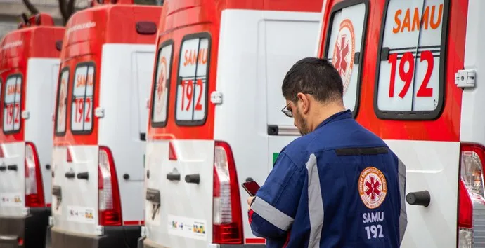 Capacidade de atendimento do Samu aumenta 25% em 2025