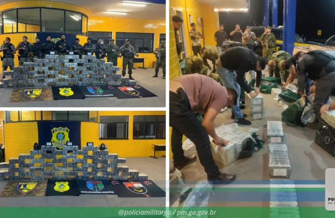 Operação apreende 510 kg de cocaína em pista de pouso clandestina