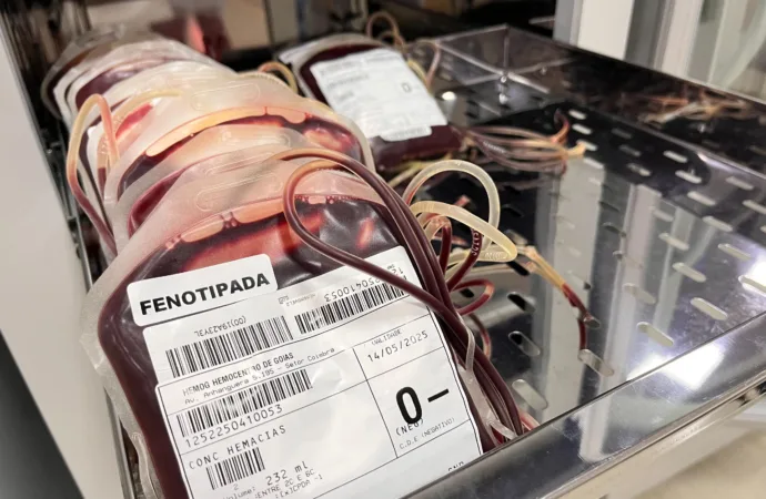Em nível crítico, saúde convoca população a doar sangue O negativo