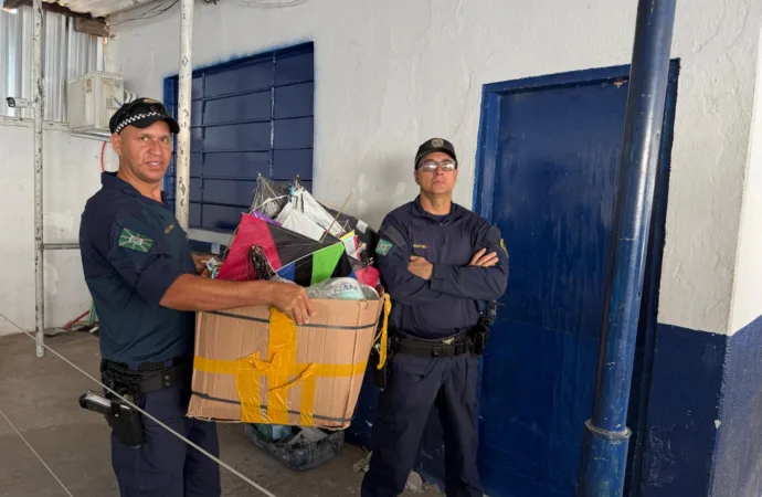 GCM apreende mais de 1,5 mil carretéis de linhas cortantes em Goiânia