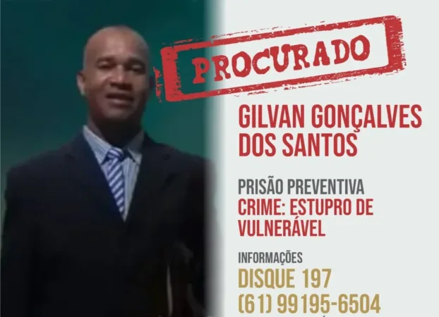 Pastor é investigado por estuprar adolescente em Valparaíso de Goiás