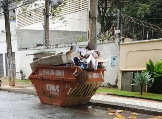 Prefeitura de Goiânia orienta sobre o uso correto das caçambas de entulho