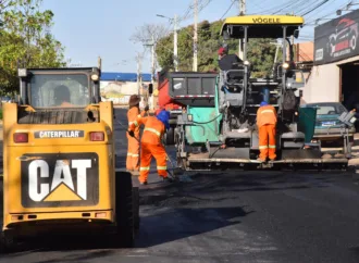 Convênio Prefeitura Aparecida e Governo de Goiás entra na 4ª semana de obras