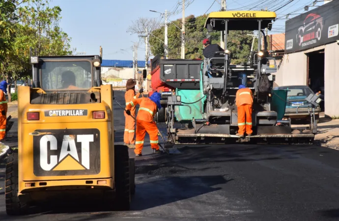 Convênio Prefeitura Aparecida e Governo de Goiás entra na 4ª semana de obras