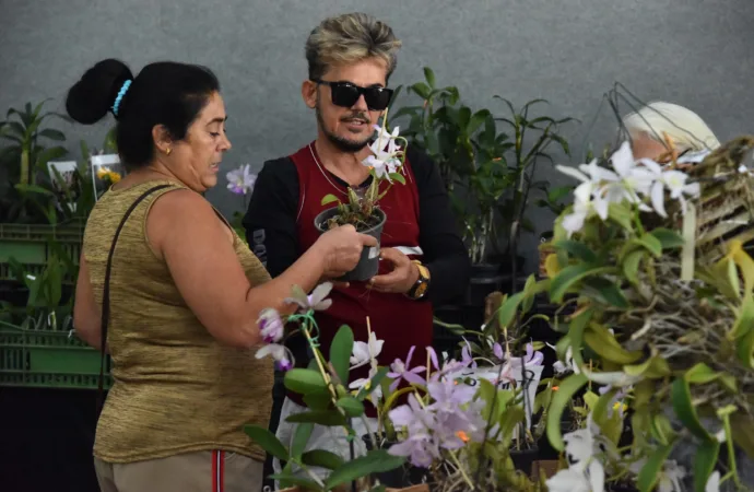 Mais de 3 mil pessoas prestigiam a 22ª Exposição de Orquídeas em Aparecida