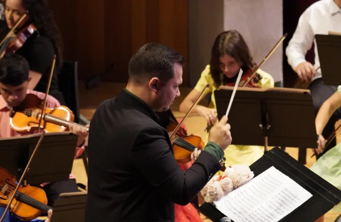 Concerto “Sinfonia das Telas” comemora Semana da Criança no Basileu França