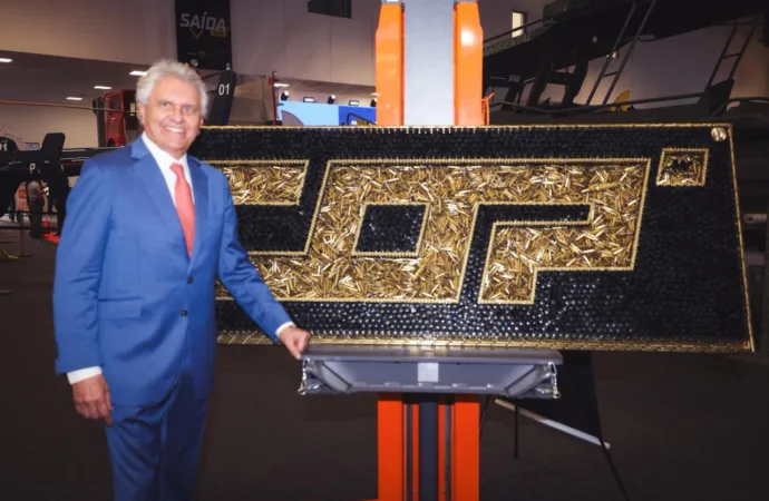 Caiado defende a valorização da segurança pública, em Congresso de Operações Policiais, em São Paulo