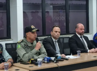 Forças de segurança prendem 32 pessoas após foguetório em Goiás